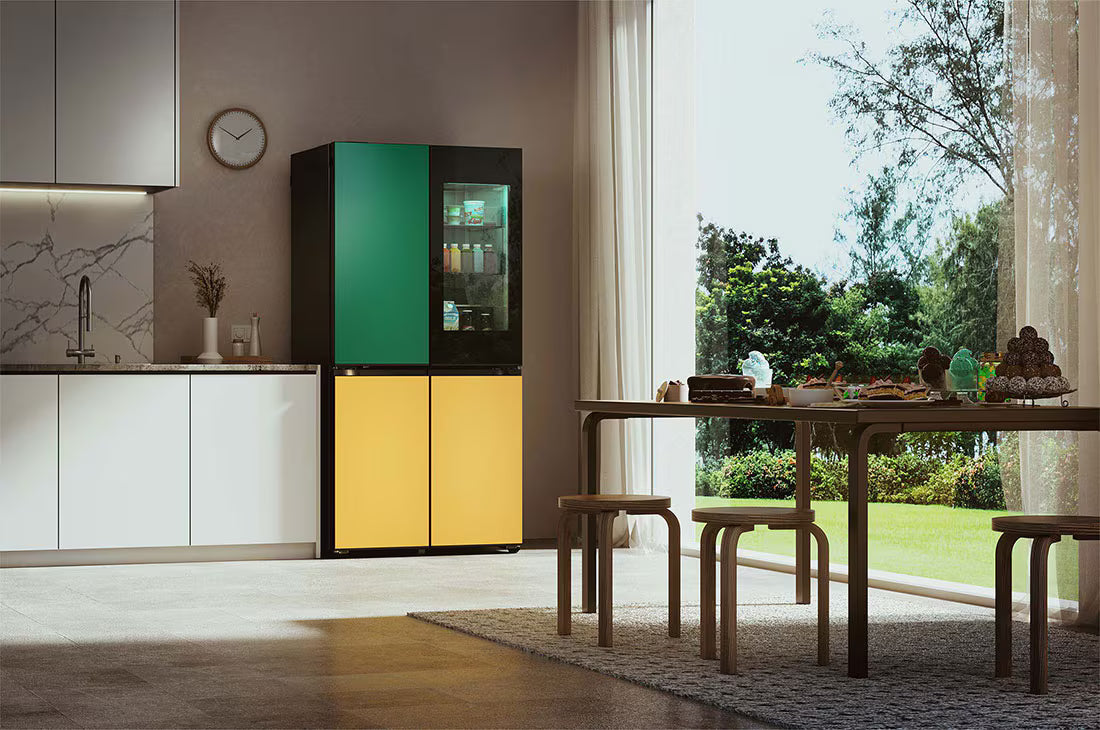 LG French Door Fridge MoodUP®, LED Doors, InstaView™, Smart control with LG ThinQ® LG French Door Fridge MoodUP®, LED Doors, InstaView™, Smart control with LG ThinQ®